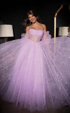 Rachel Allan 70661 Dress -THE DRESS WARE HOUSE Rachel Allan 70661 lilac 02 e26e1c1c ef13 465e 8bfd 1039a6ebec38