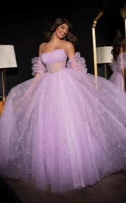 Rachel Allan 70661 Dress -THE DRESS WARE HOUSE Rachel Allan 70661 lilac 04 13475ba1 5abd 44e4 9380 296ecaeaefd9