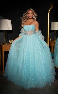 Rachel Allan 70661 Dress -THE DRESS WARE HOUSE Rachel Allan 70661 mint 01 14857aeb e036 4c7c 840d 258d0a10d6ba