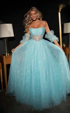 Rachel Allan 70661 Dress -THE DRESS WARE HOUSE Rachel Allan 70661 mint 02 78cff855 92ce 4a10 a413 b58e3761789e