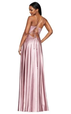 Faviana S10400 Dress -THE DRESS WARE HOUSE S10400 Mauve AlternateBack