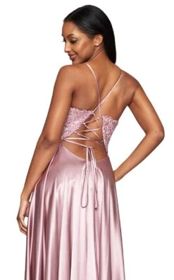 Faviana S10400 Dress -THE DRESS WARE HOUSE S10400 Mauve AlternateBack zoom
