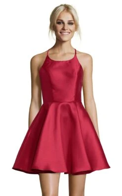 Alyce 3703 Dress -THE DRESS WARE HOUSE alyce 3703 burgundy 1