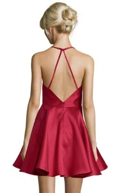 Alyce 3703 Dress -THE DRESS WARE HOUSE alyce 3703 burgundy 2