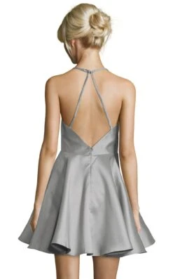 Alyce 3703 Dress -THE DRESS WARE HOUSE alyce 3703 silver 2