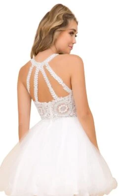 Nox Anabel B652 Dress -THE DRESS WARE HOUSE b652 white 2 zoom 9b1af4b9 bf5c 4304 95e2 49703845b2fc