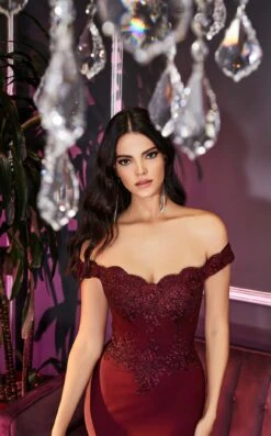 Cinderella Divine CF158 Dress -THE DRESS WARE HOUSE cf158 BURGUNDY 5c1d9703 215c 4a2d b82b 19d16425e64b 607306