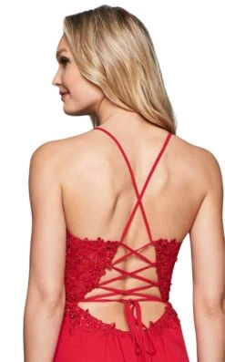 Faviana 10151 Dress -THE DRESS WARE HOUSE faviana 10151 Red Back zoom b6c70942 654c 4de7 916c af840e837e7b 879956