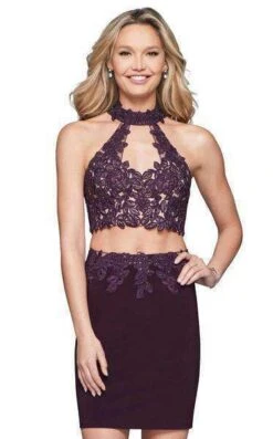 Faviana 8071 Dress -THE DRESS WARE HOUSE faviana 8071 Plum Alternate grande a4e8fda2 a846 48e5 a1e9 d5b4dd2bd32c 132647