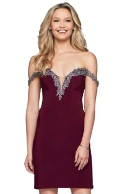 Faviana S10152 Dress -THE DRESS WARE HOUSE faviana S10152 Bordeaux Alternate 087aebf7 f6f5 40b8 b790 d430a80cc337 601988
