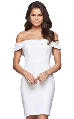 Faviana S10162 Dress -THE DRESS WARE HOUSE faviana S10162 Ivory Alternate f26ef92b edf7 47ae 8bdd 0385c7f684b1 749342