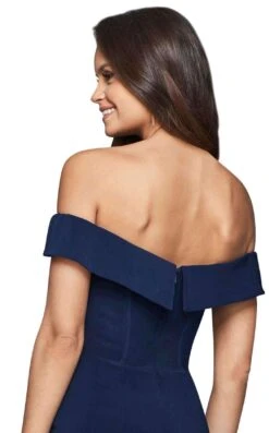 Faviana S10162 Dress -THE DRESS WARE HOUSE faviana S10162 Navy Back zoom 42ef12eb da79 454c 9831 911ecf9708f3