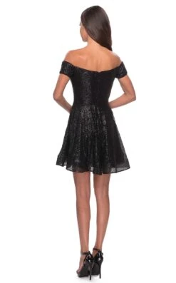 La Femme 28155 Dress 13 La Femme 28155 Dress -THE DRESS WARE HOUSE la femme 28155 black 2 39cf523e 0d1e 4662 957b d62f462dcb0b