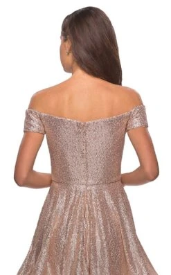 La Femme 28155 Dress 16 La Femme 28155 Dress -THE DRESS WARE HOUSE la femme 28155 champagne 2 zoom ff8f20d4 3ab3 4ee5 a4f5 2884b93d2d62