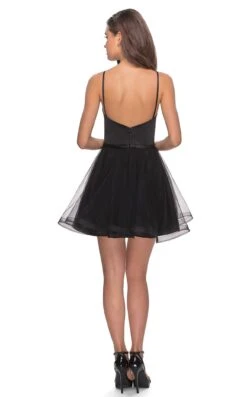 La Femme 28156 Dress -THE DRESS WARE HOUSE la femme 28156 black 2 ef7b87f4 324b 481d 9b88 994f02161d24