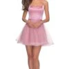 La Femme 28156 Dress -THE DRESS WARE HOUSE la femme 28156 blush 1 1c4851a1 42b1 434c 89ff dfe91d4288a7