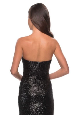 La Femme 28180 Dress -THE DRESS WARE HOUSE la femme 28180 black 2 zoom 44fd7987 fbac 4c69 9a36 a613646cf14a