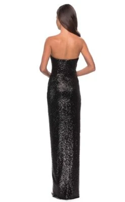 La Femme 28180 Dress -THE DRESS WARE HOUSE la femme 28180 black 2 74b020bb 9a14 49ff a161 ad9577d3f179