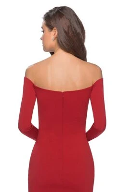 La Femme 28182 Dress -THE DRESS WARE HOUSE la femme 28182 red 2 zoom fdb33f7a 4327 47aa 917d a822c48d0d1b