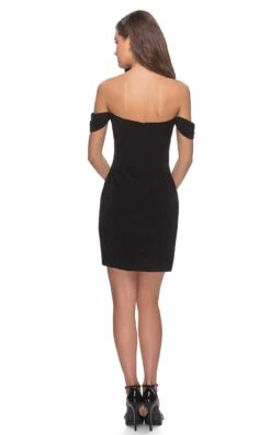 La Femme 28193 Dress -THE DRESS WARE HOUSE la femme 28193 black 2 03b16dd2 609b 49e4 a6ea cfd513234719