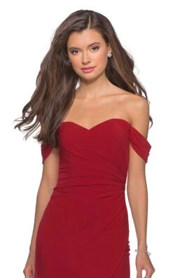 La Femme 28193 Dress -THE DRESS WARE HOUSE la femme 28193 red 1 zoom a097f4c7 670d 4849 b804 a3b4eab80858