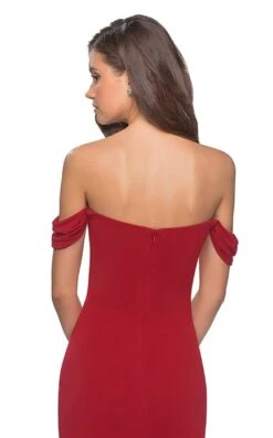 La Femme 28193 Dress -THE DRESS WARE HOUSE la femme 28193 red 2 zoom ea8a29d9 2608 46a4 bb91 7c3bb6314ad8