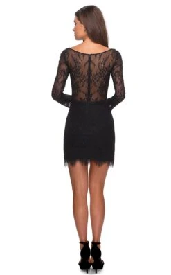 La Femme 28233 Dress -THE DRESS WARE HOUSE la femme 28233 black 2 f9ac0ed3 520f 4c50 834a d781745f0ba7