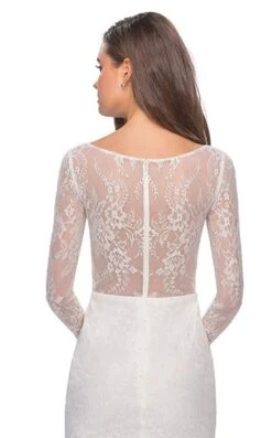 La Femme 28233 Dress -THE DRESS WARE HOUSE la femme 28233 white 2 zoom 552c9bed 0643 4edc 8239 53a27e700fd3